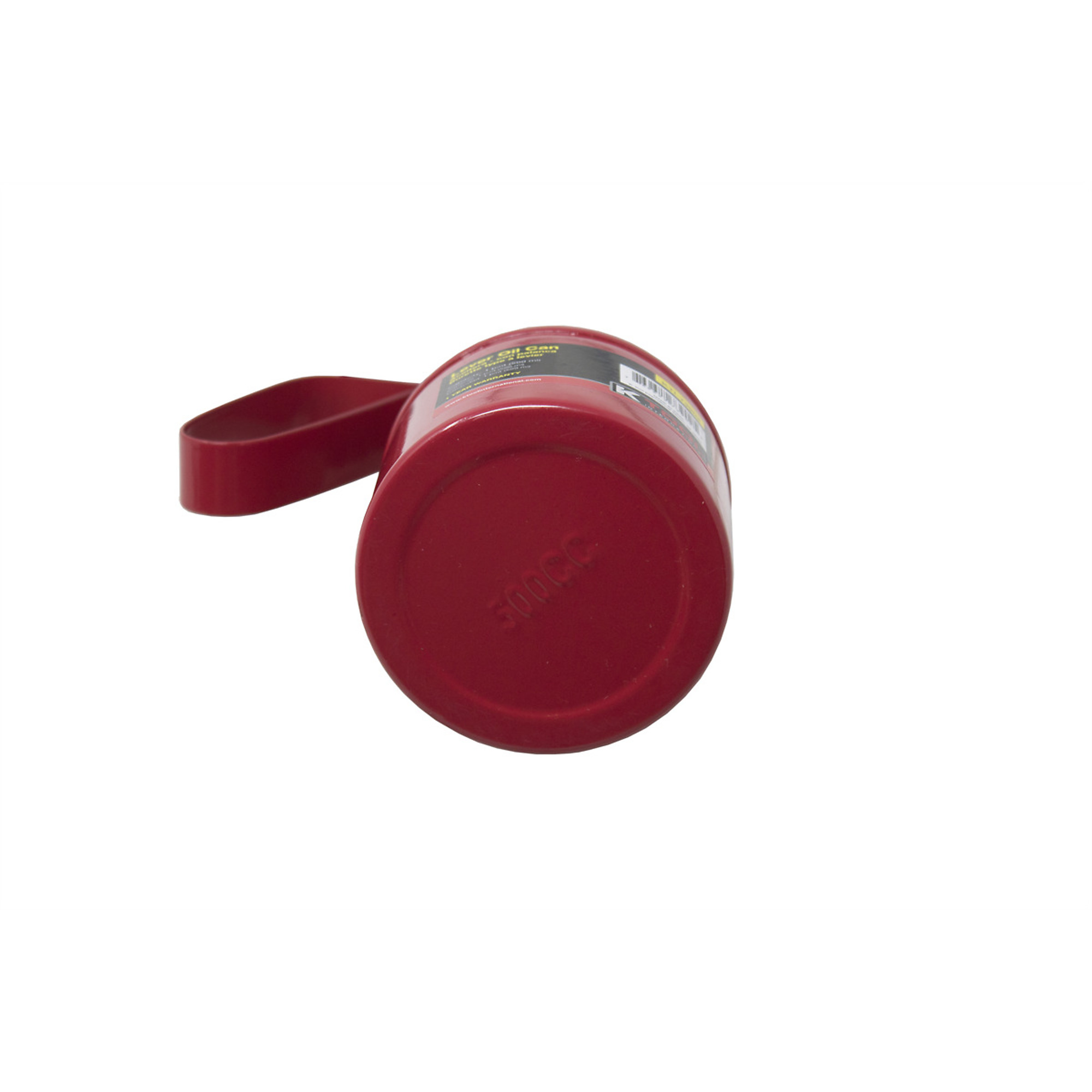 K Tool International Lever Oil Can with Flex Spout — 1 Pint, 500ml, Red, Model# KTI73902